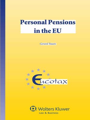cover image of Personal Pensions in the EU